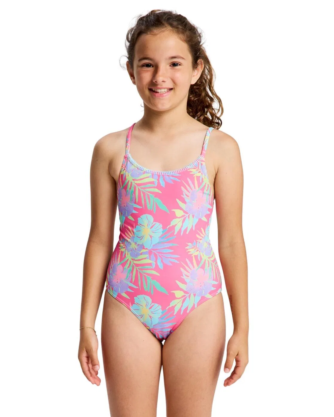 Детский цельнокроеный купальник AQUARELLA ONE-PIECE Roxy, Rosa