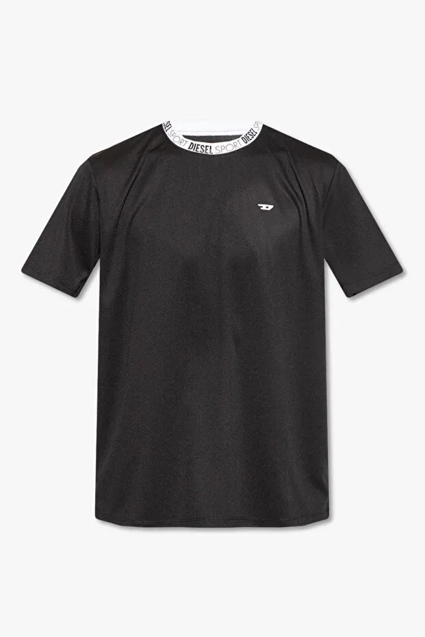 Женская футболка с коротким рукавом Diesel, Black