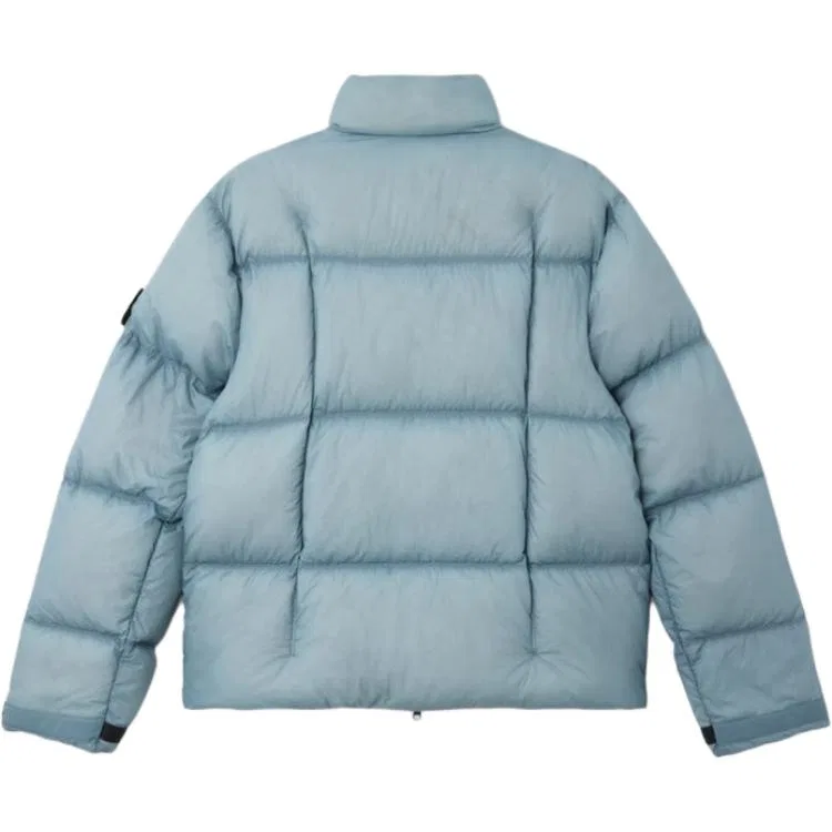 Стеганая куртка на молнии Avio Blue STONE ISLAND — фото 3