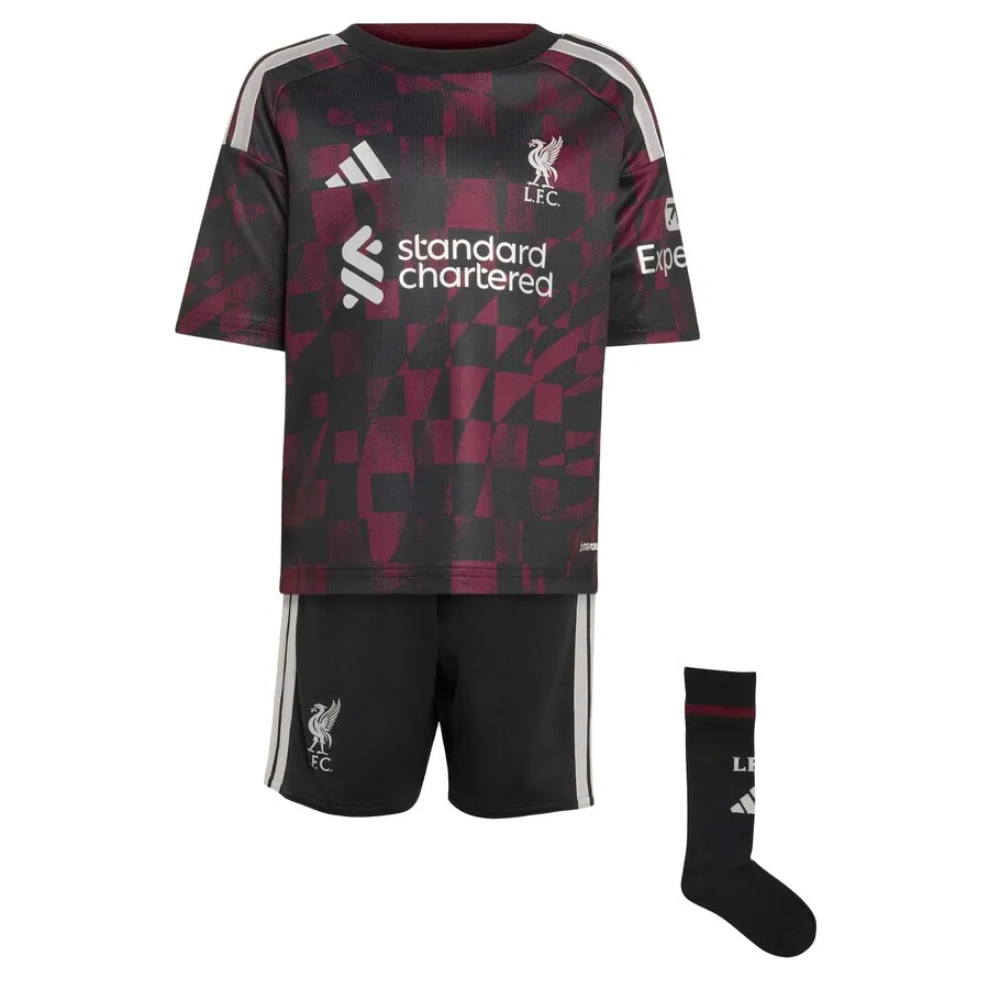 Спортивный костюм ADIDAS PERFORMANCE стандартного кроя «Ливерпуль ФК 26/27» черного цвета