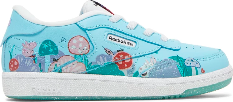 Кроссовки peppa pig x club c toddler 'scavenger hunt' Reebok, синий - фото