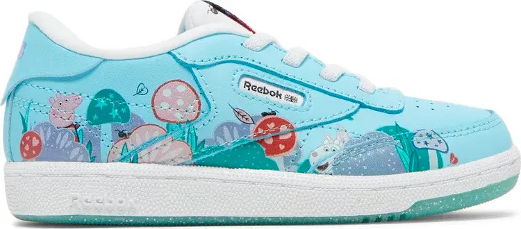 

Кроссовки peppa pig x club c toddler 'scavenger hunt' Reebok, синий