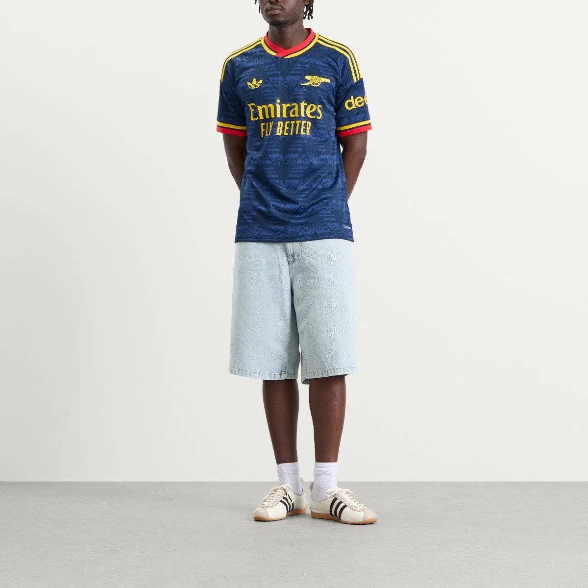 Футболка с длинным рукавом Arsenal FC Away Jersey Adidas, Collegiate Navy — фото 4