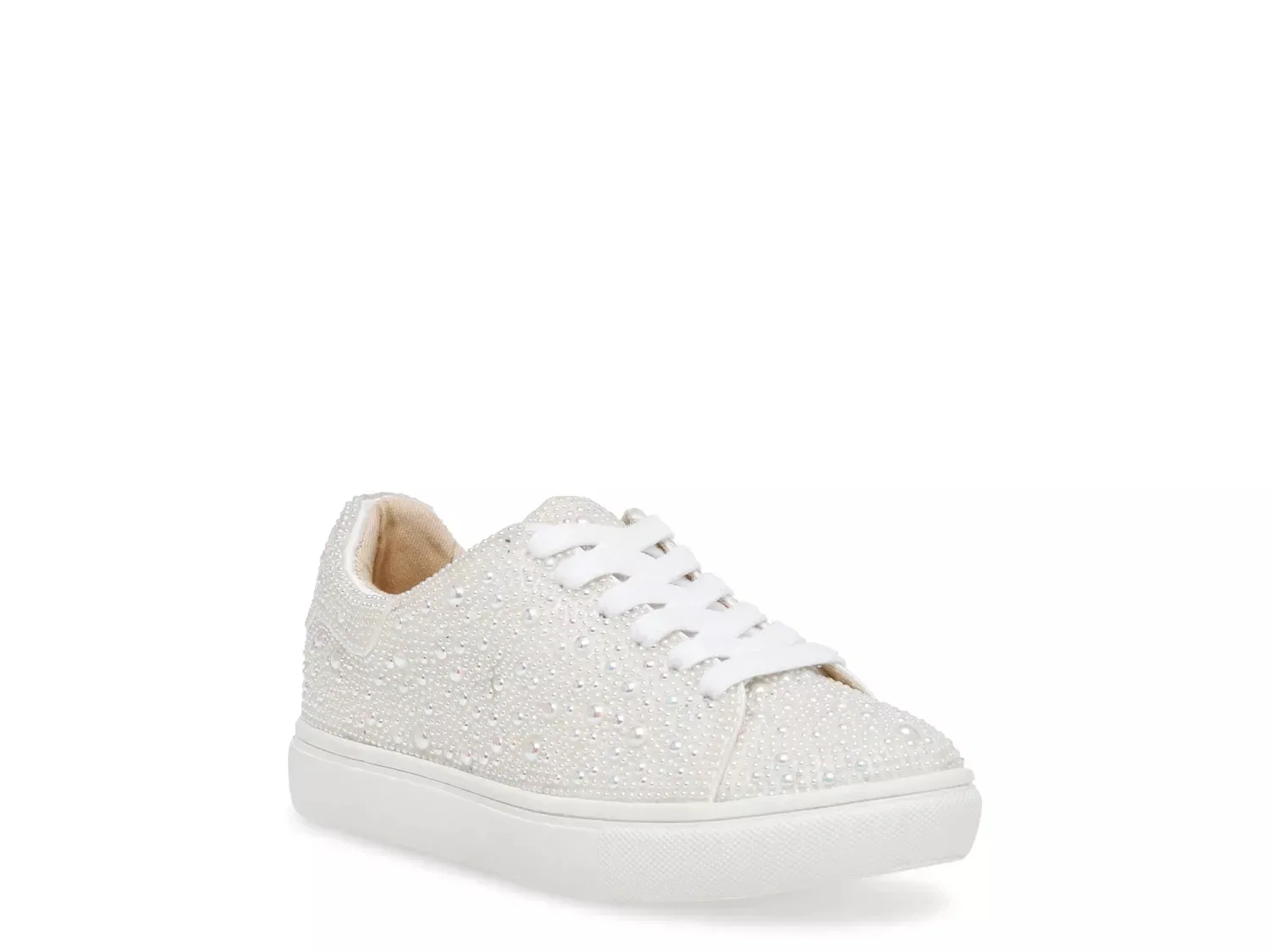 Кроссовки на платформе с кристаллами Sidny, Betsey Johnson, Off White