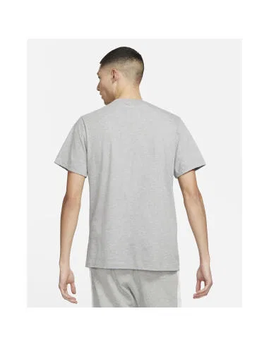 Мужская футболка с принтом Swoosh Tee Icon Nike, Grau — фото 3