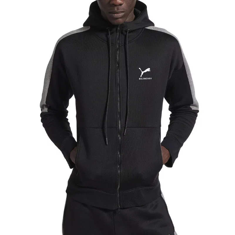 Куртка Regular Fit, Balenciaga, Black/Dark Gray Mixed Gray — фото 3