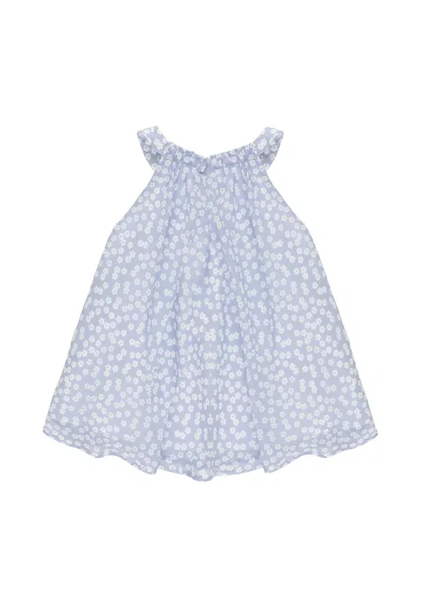 Блуза с цветочным принтом Top Stella Mccartney Kids, celeste, светло-голубой — фото 2