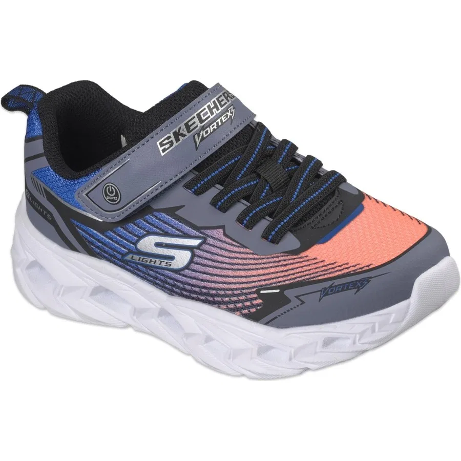 Кроссовки с подсветкой Vortex 3.0 Skechers, Черный — фото 4