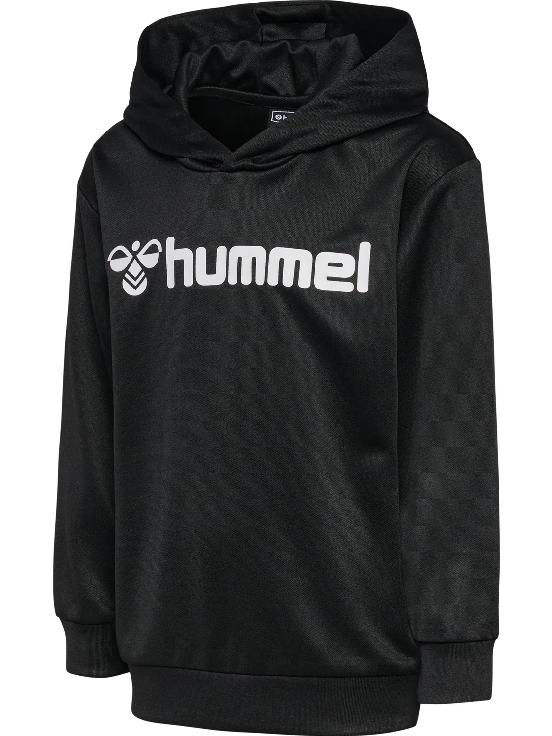 Детское худи с принтом HmlLogo Hummel, Schwarz — фото 2