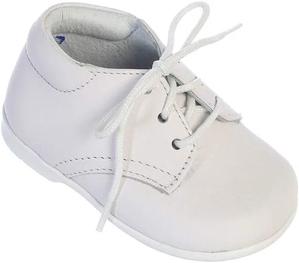 Детские кожаные оксфорды для мальчиков с/без строчки на мыске Avery Hill, Matte White Stitching On