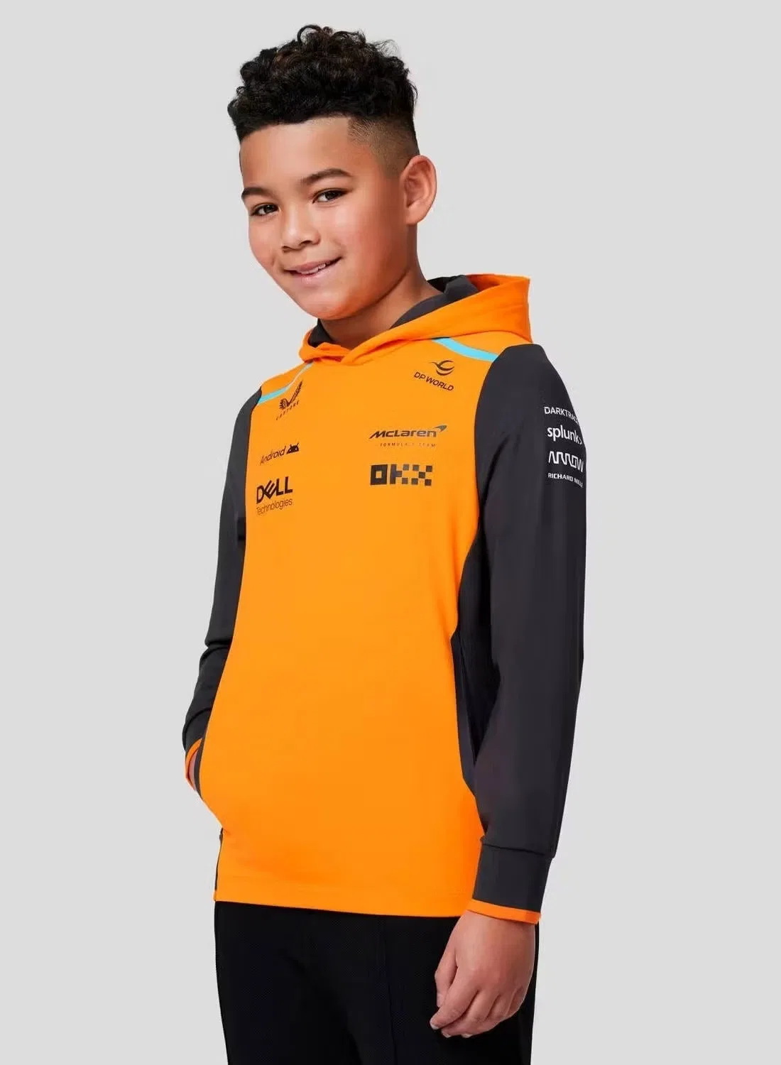 Худи детское с капюшоном Mclaren, фантом