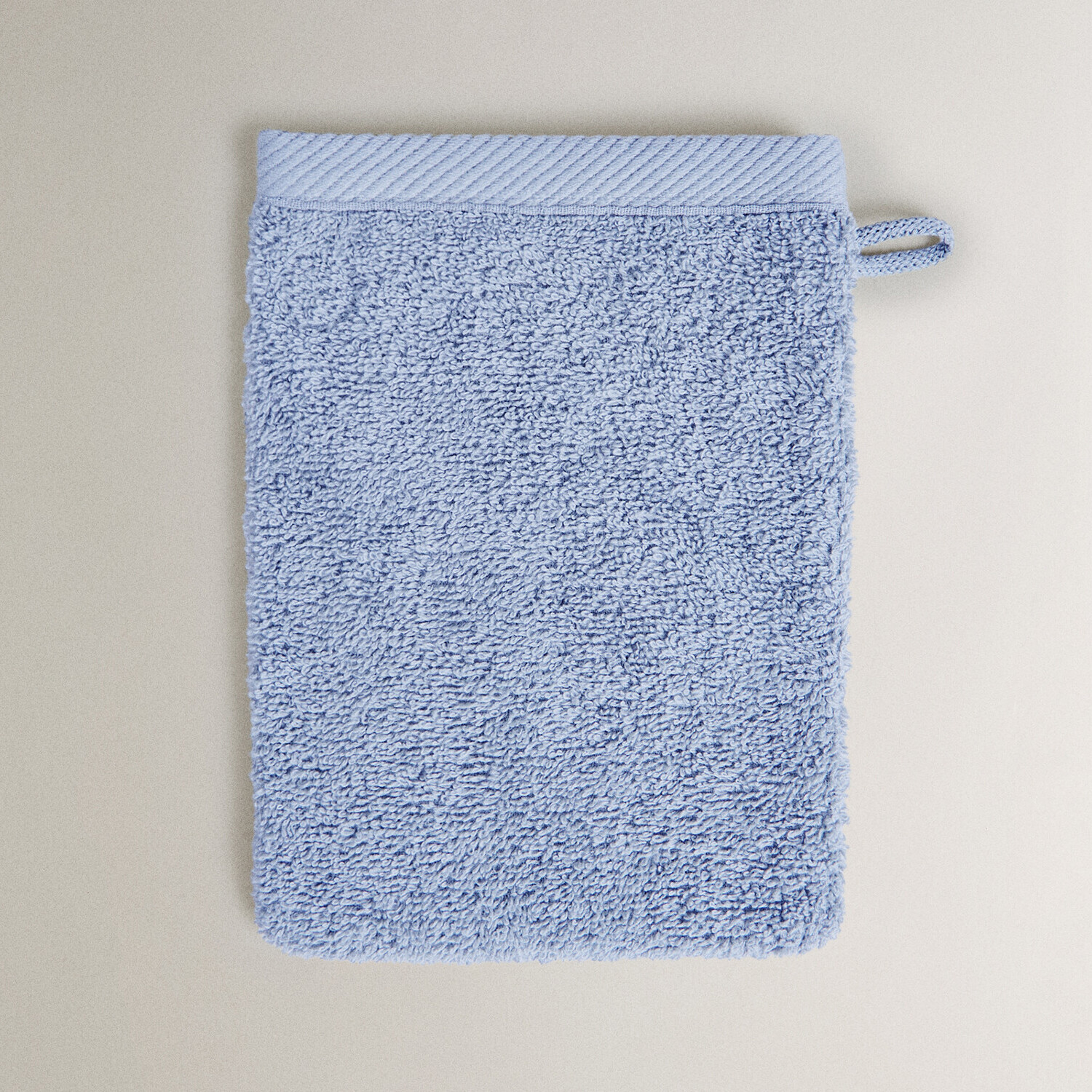 

Полотенце рукавица Zara Home Cotton Terry, синий