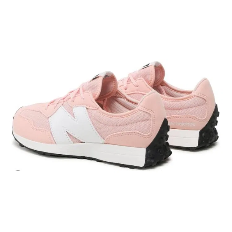 Детские кроссовки с кожаным верхом New Balance, Pink — фото 4