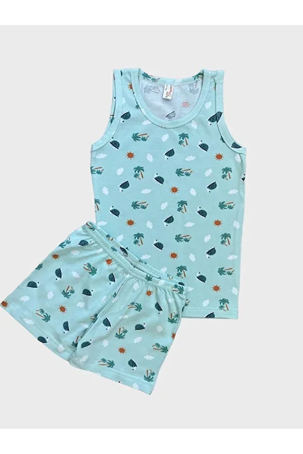 Детский комплект для мальчиков с принтом Boxer Shorts, Elmas Kids, Green