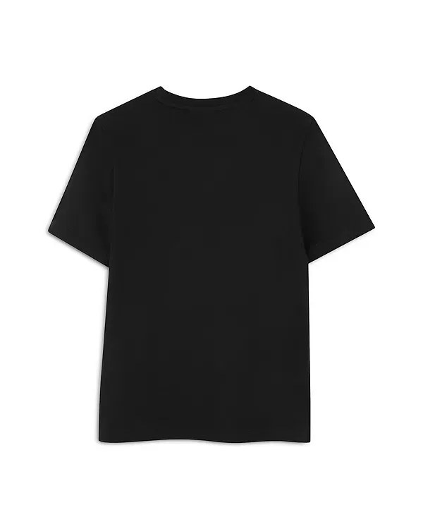 Детская футболка для мальчиков с коротким рукавом Boss Kidswear, черный — фото 2