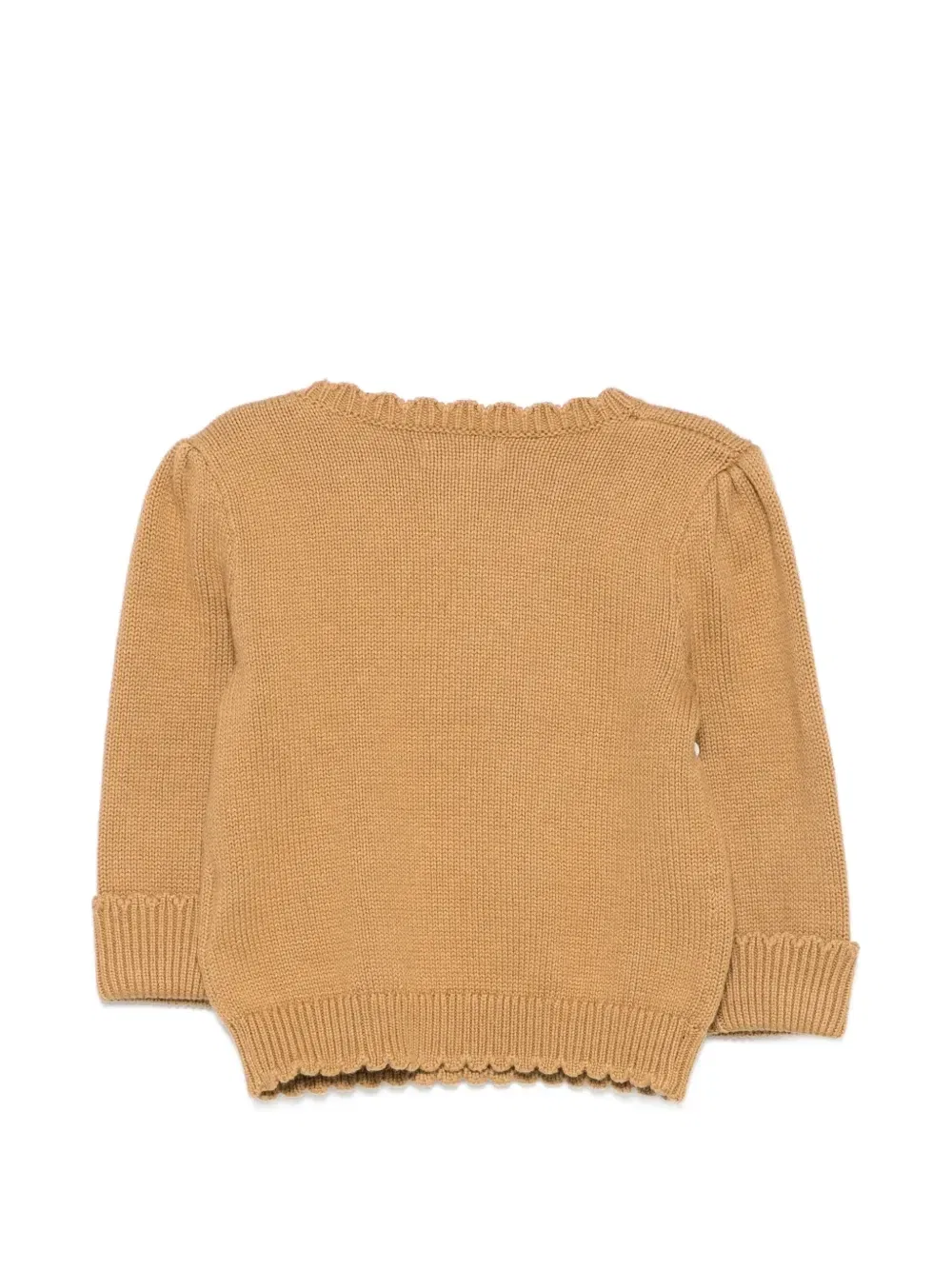 Джемпер с интарсией Polo Bear POLO RALPH LAUREN KIDS, бежевый — фото 2