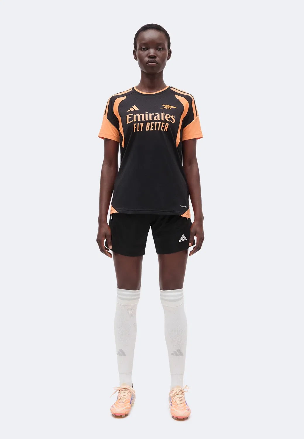 Тренировочная форма «Арсенал» 26/27 Tiro Authentic - клубная одежда Adidas Performance, Black — фото 2