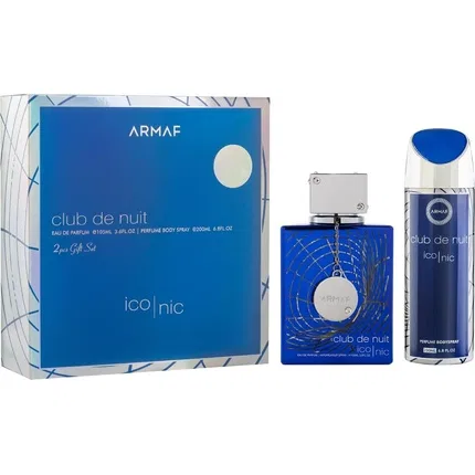Парфюмерный набор Armaf Club de Nuit Blue Iconic, Eau de Parfum 105ml и Body Spray 200ml