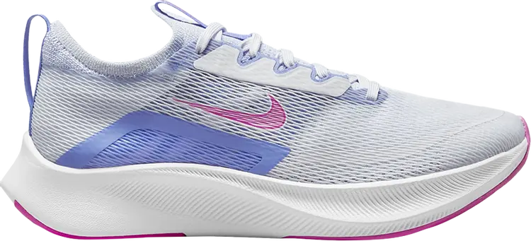 

Кроссовки Nike Wmns Zoom Fly 4 'Football Grey Sapphire', фиолетовый