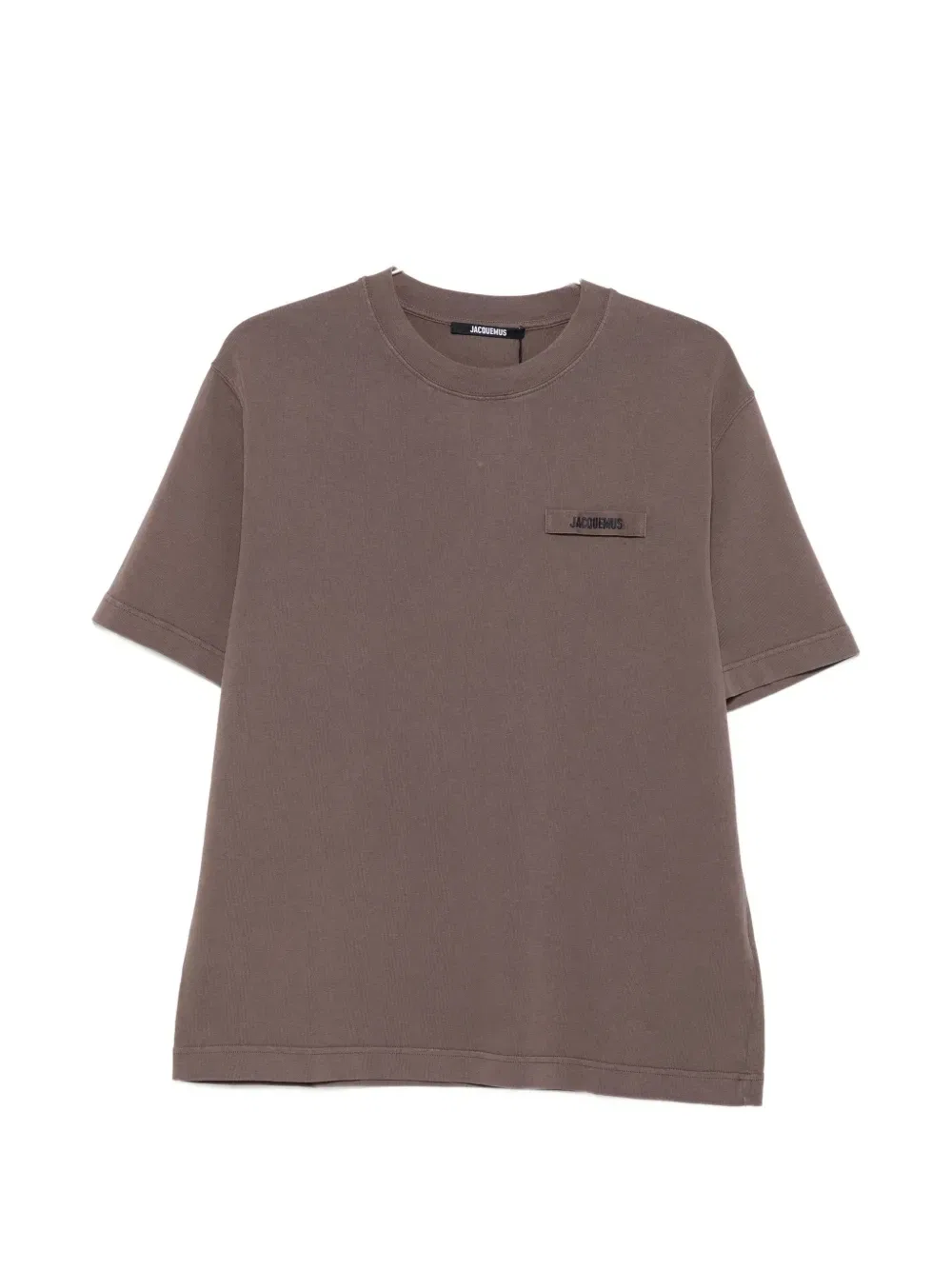 Хлопковая футболка Jacquemus, черный