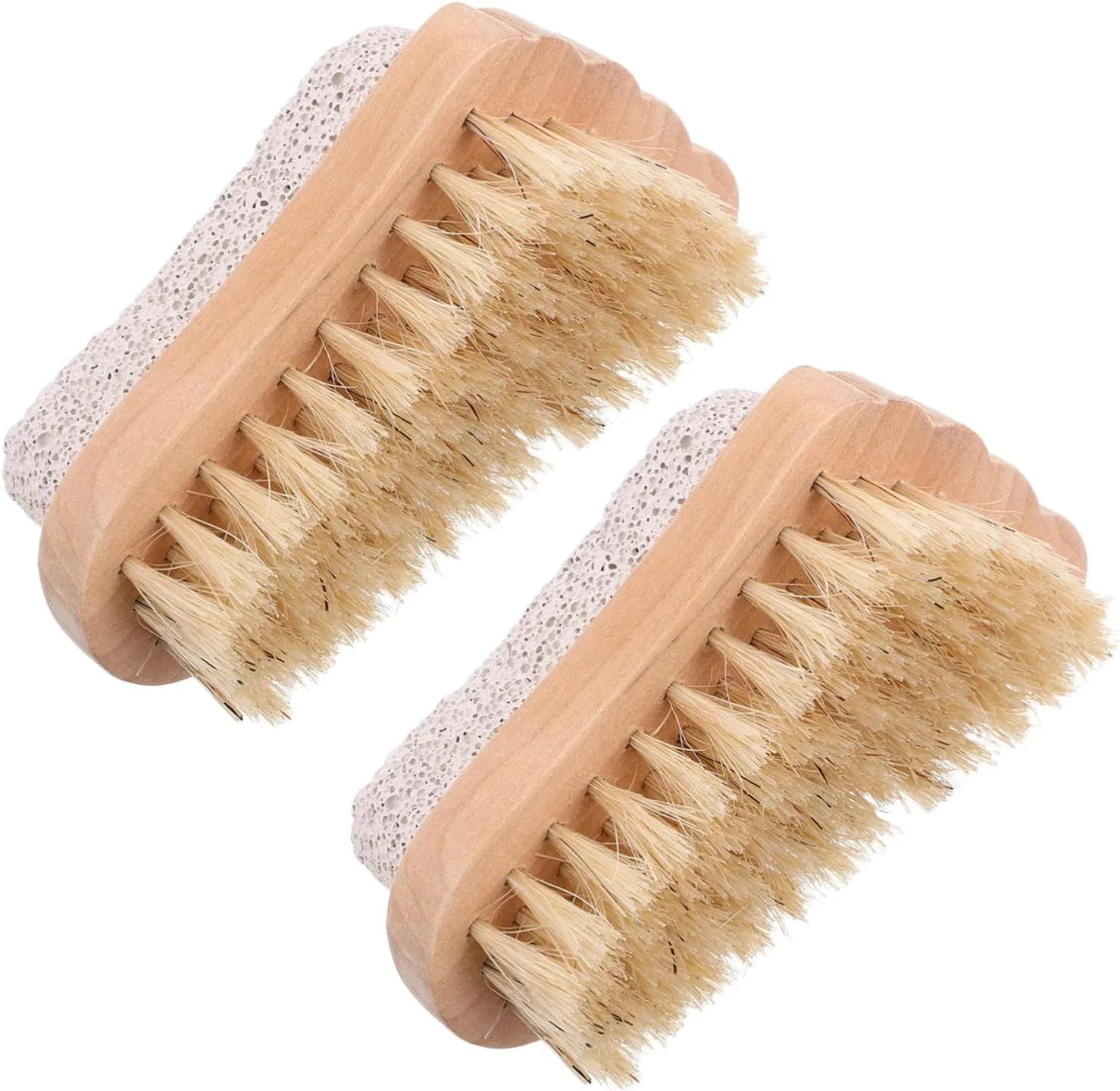 Скребок для ног Exfoliator Brush, Outanaya, 2 шт, Light Brown
