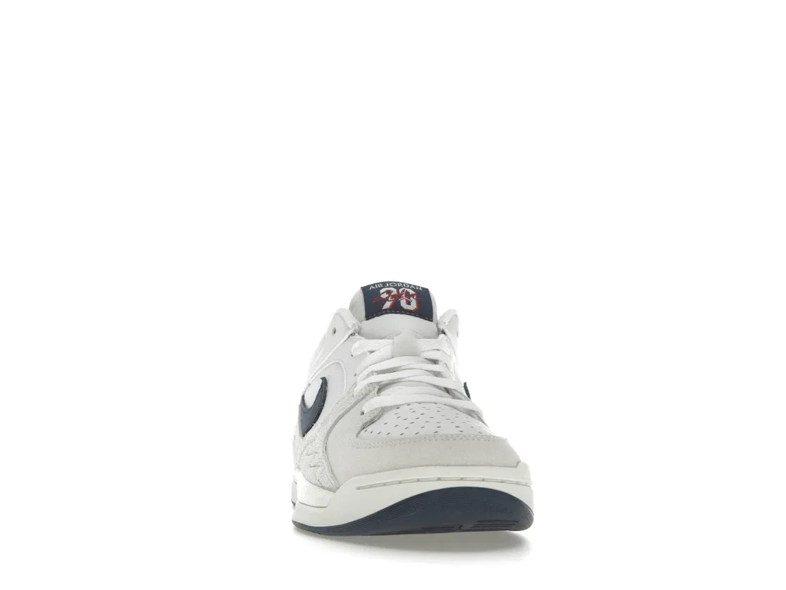 Детские кроссовки Lifestyle Jordan Stadium 90 Jordan, White/Varsity Red/Sail/Midnight Navy — фото 2
