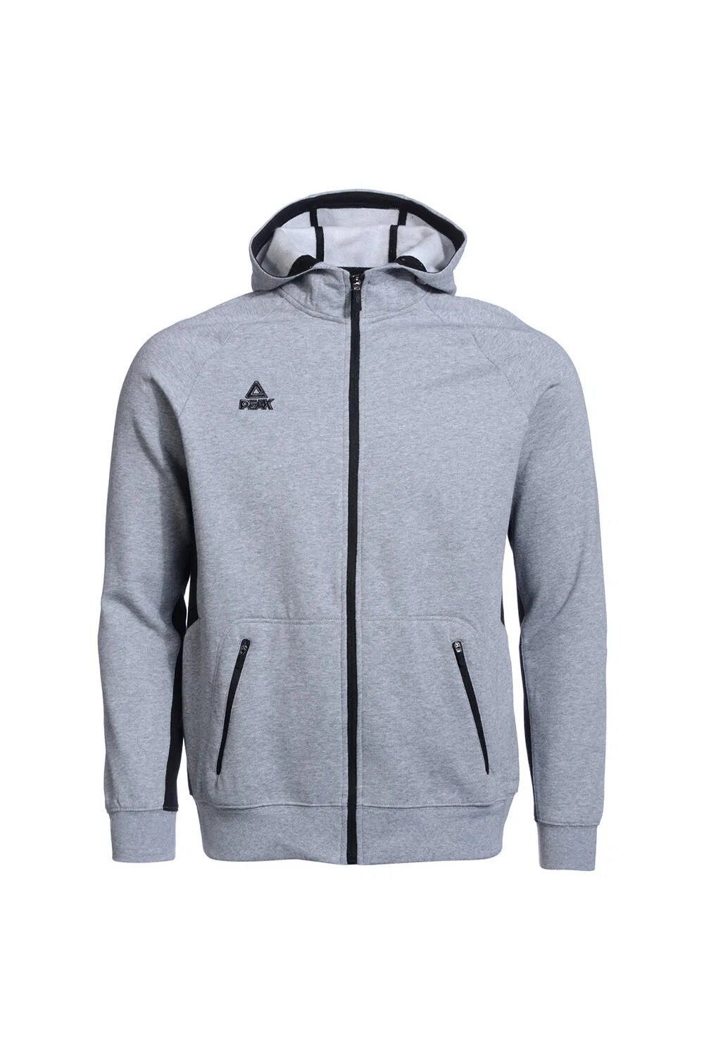Детское худи с длинным рукавом PEAK Zip Hoodie classic, Peak, Grau