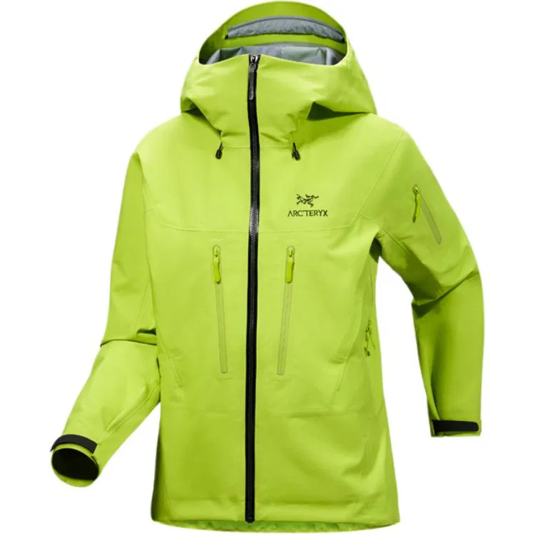 Женская ветровка Arcteryx ALPHA SV, Ivy Green/Black/Mantis/Black