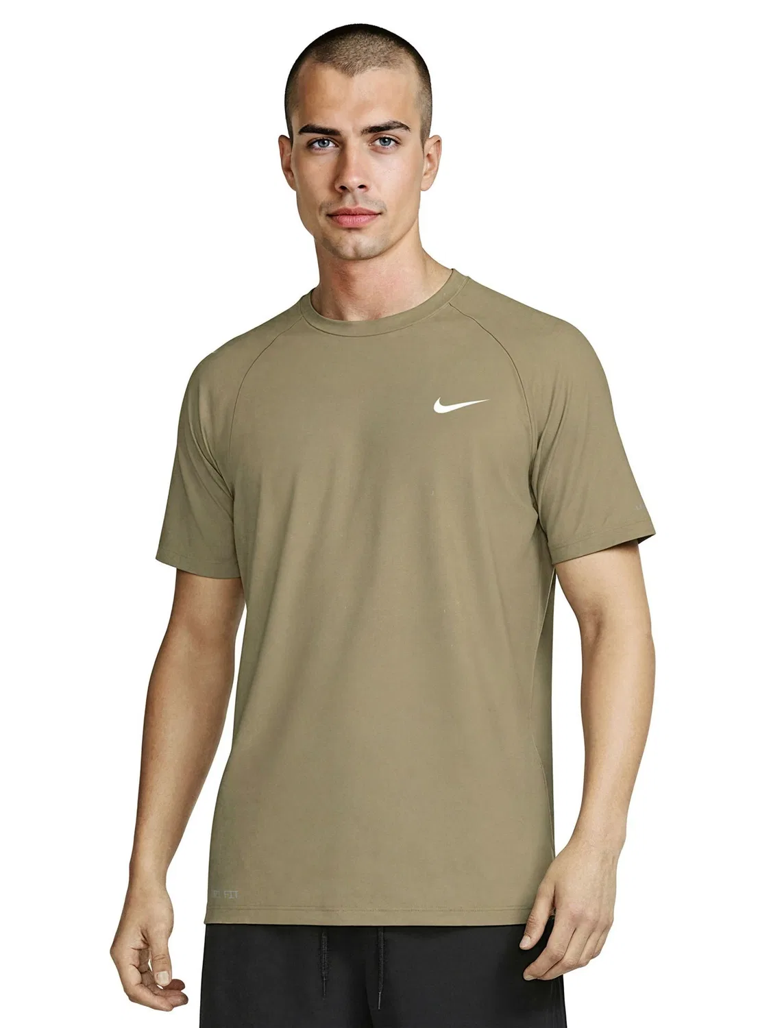 Рашгард Nike Natural Short Sleeve Hydroguard, натуральный