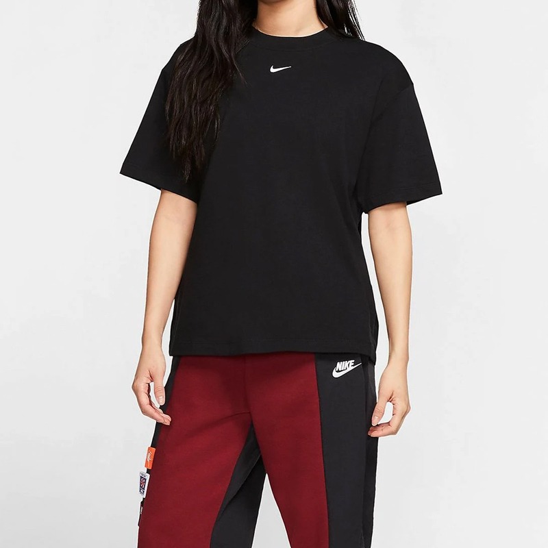 Футболка Nike Sportswear Essentials logo CT2587-010, черный — фото 3