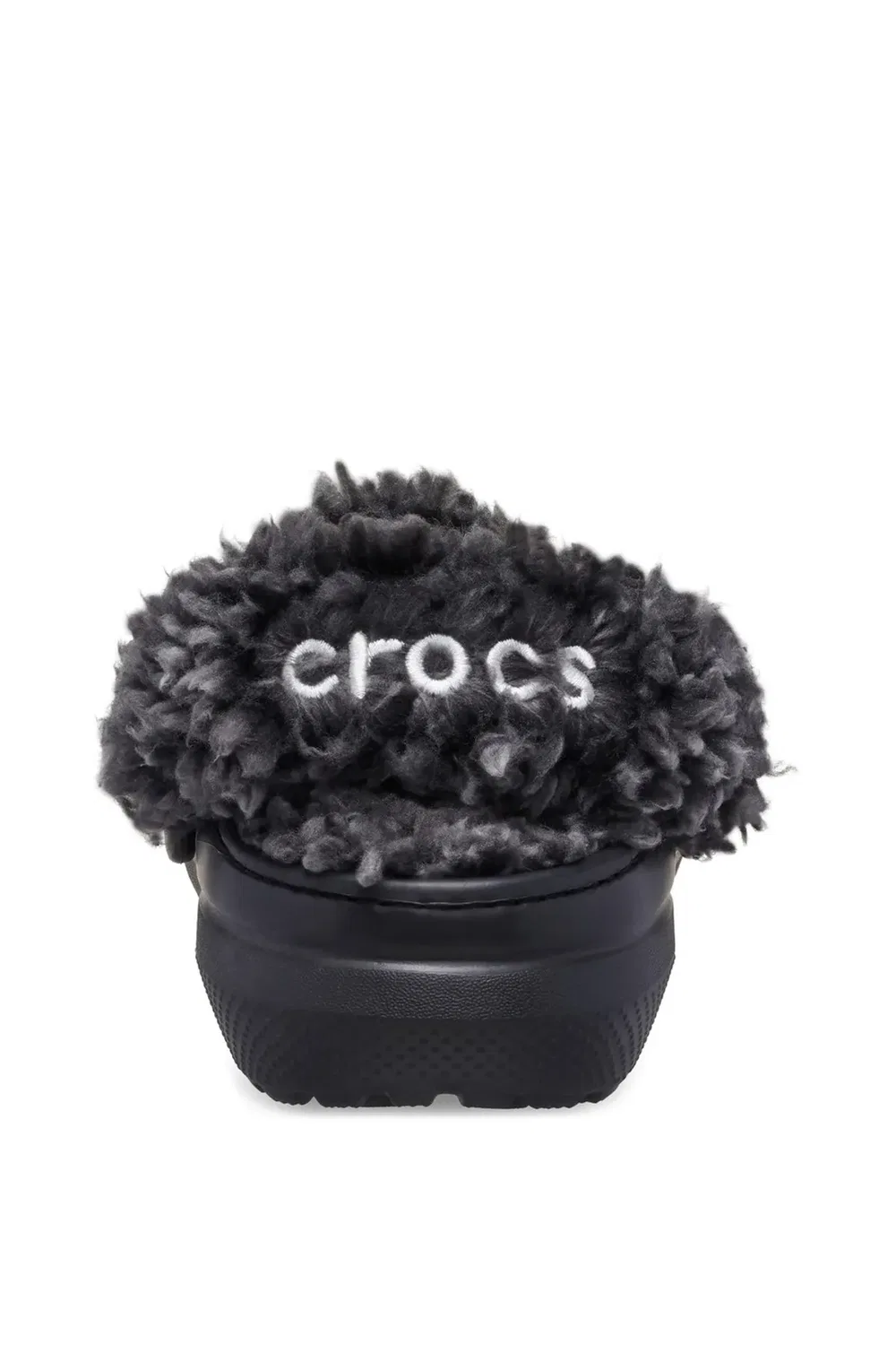 Детские классические клоги с флисовой подкладкой Crocs, Black — фото 2