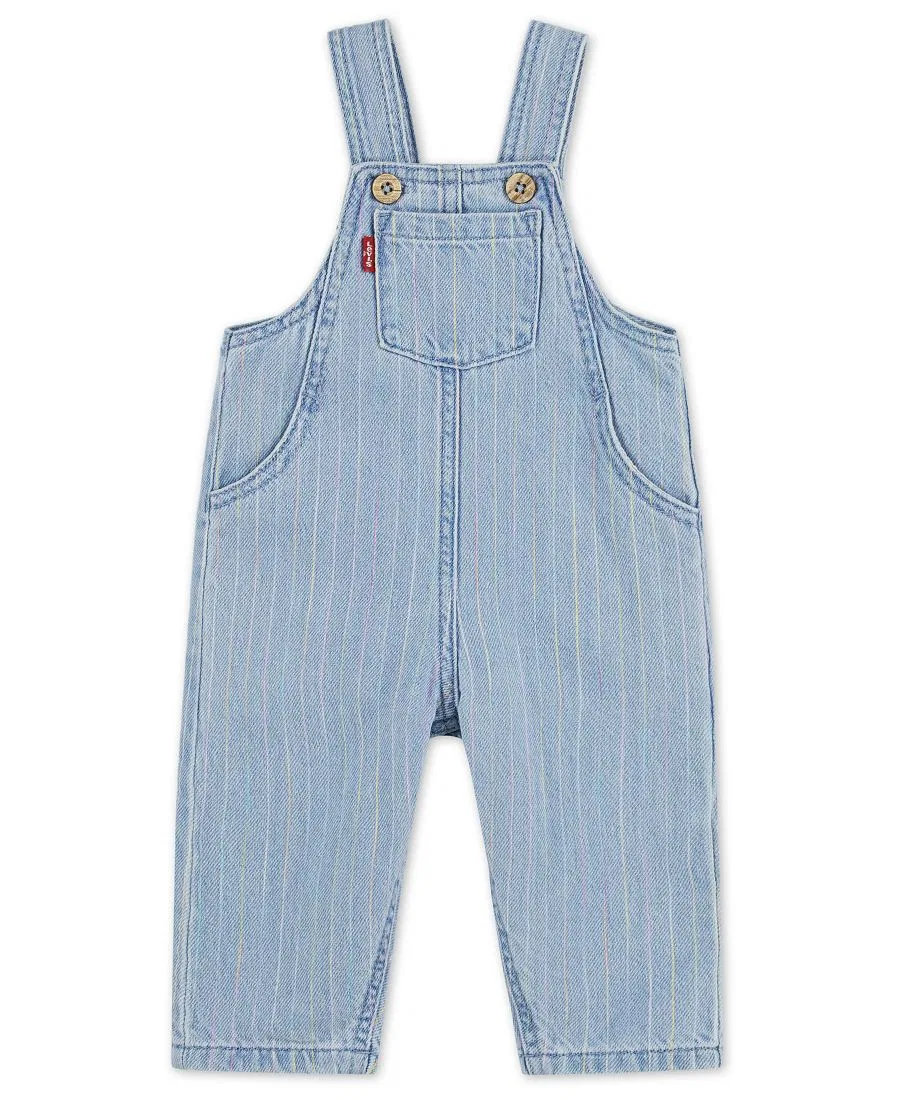 Комбинезон джинсовый с радужной отделкой Levi's, Blue