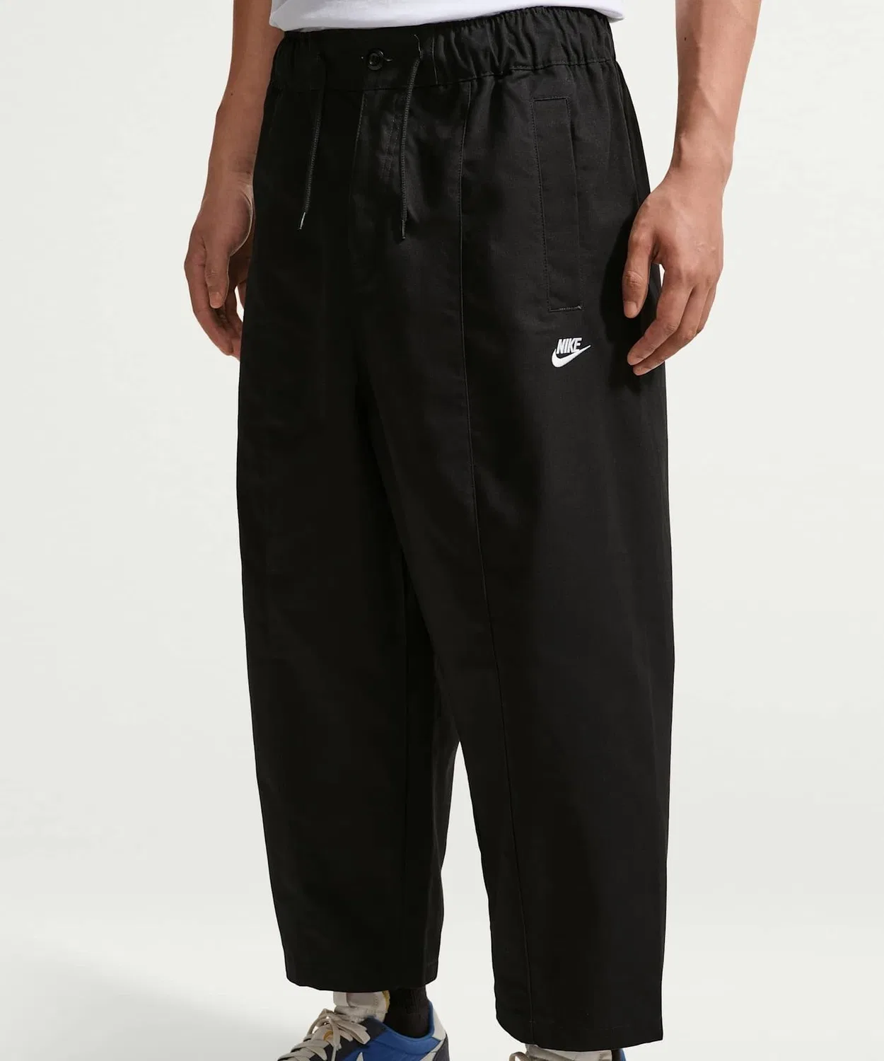 Мужские спортивные штаны с зауженным кроем, хлопковые, Nike Sportswear Club, Black