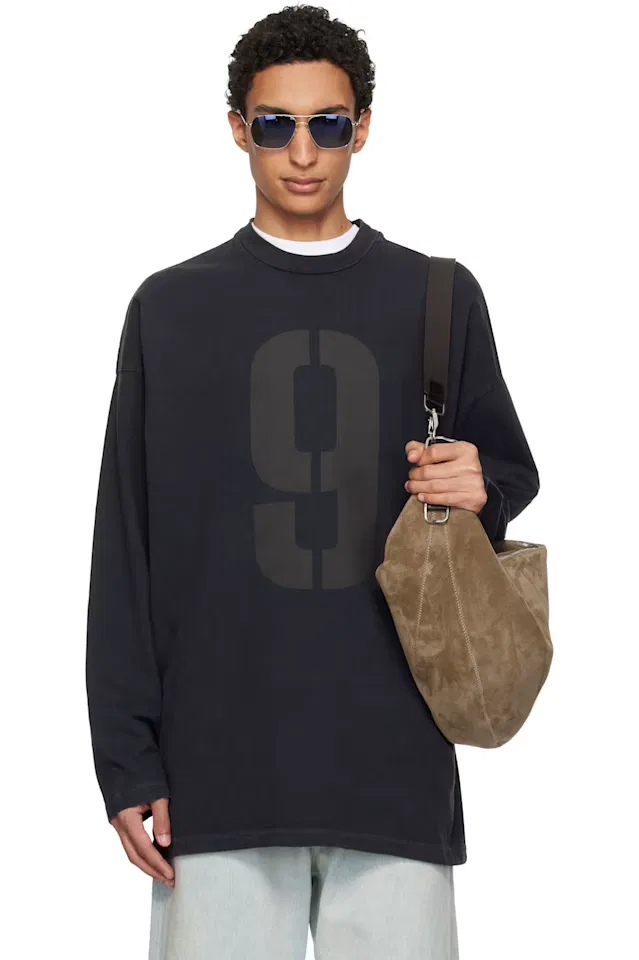 Черный лонгслив 9 Fear Of God