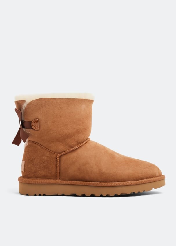 

Угги UGG Mini Bailey Bow II boots, коричневый