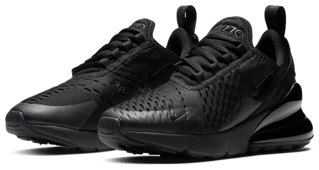 Кроссовки для мальчиков Air Max 270 Nike, черный — фото 3
