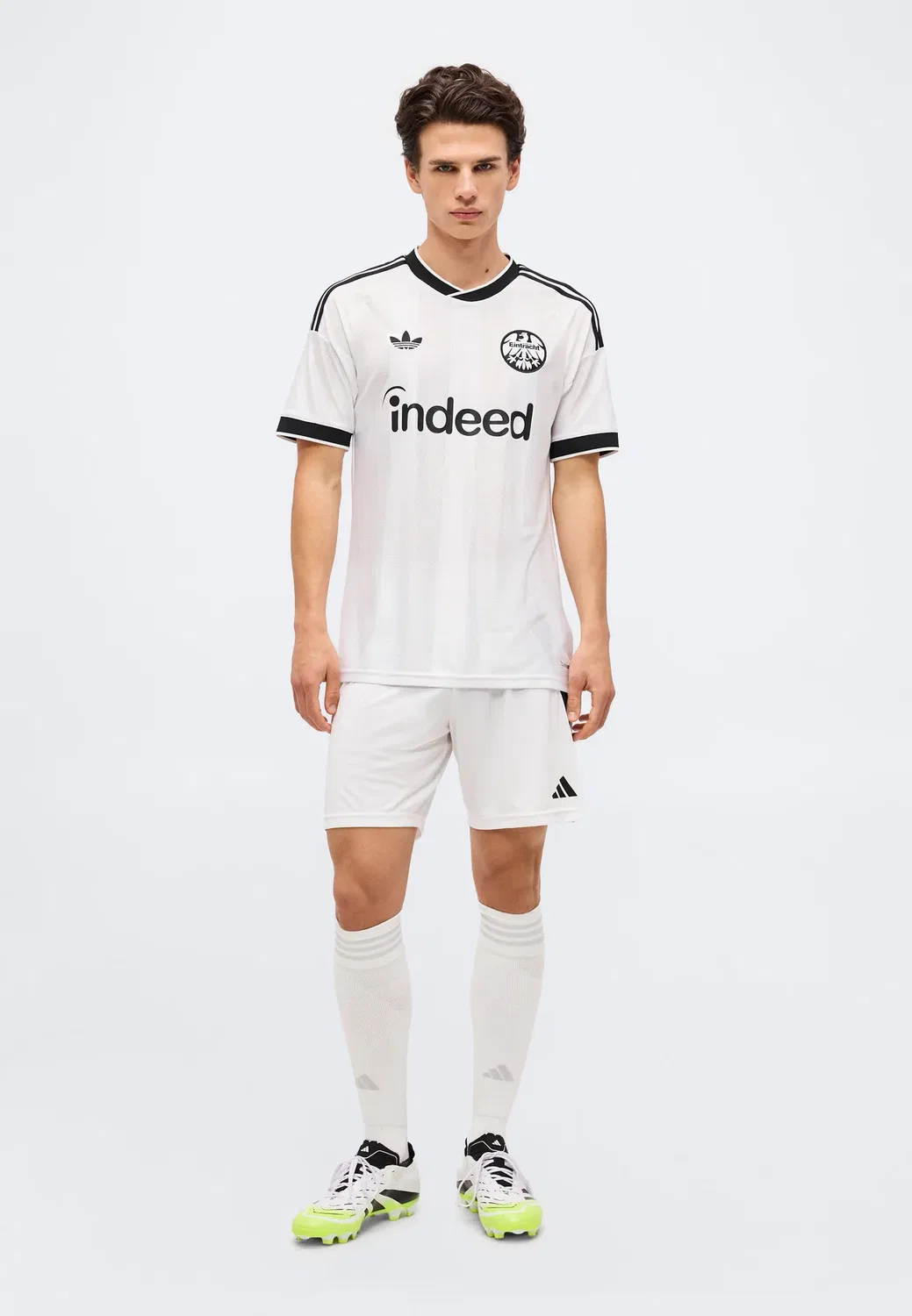 Эйнтрахт Франкфурт 26/27 выездной матч - клубная форма Adidas Originals, White — фото 2