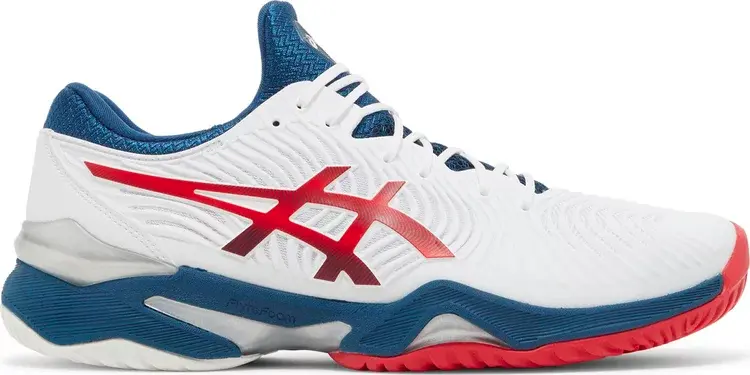 

Кроссовки court ff 2 novak 'white mako blue' Asics, белый