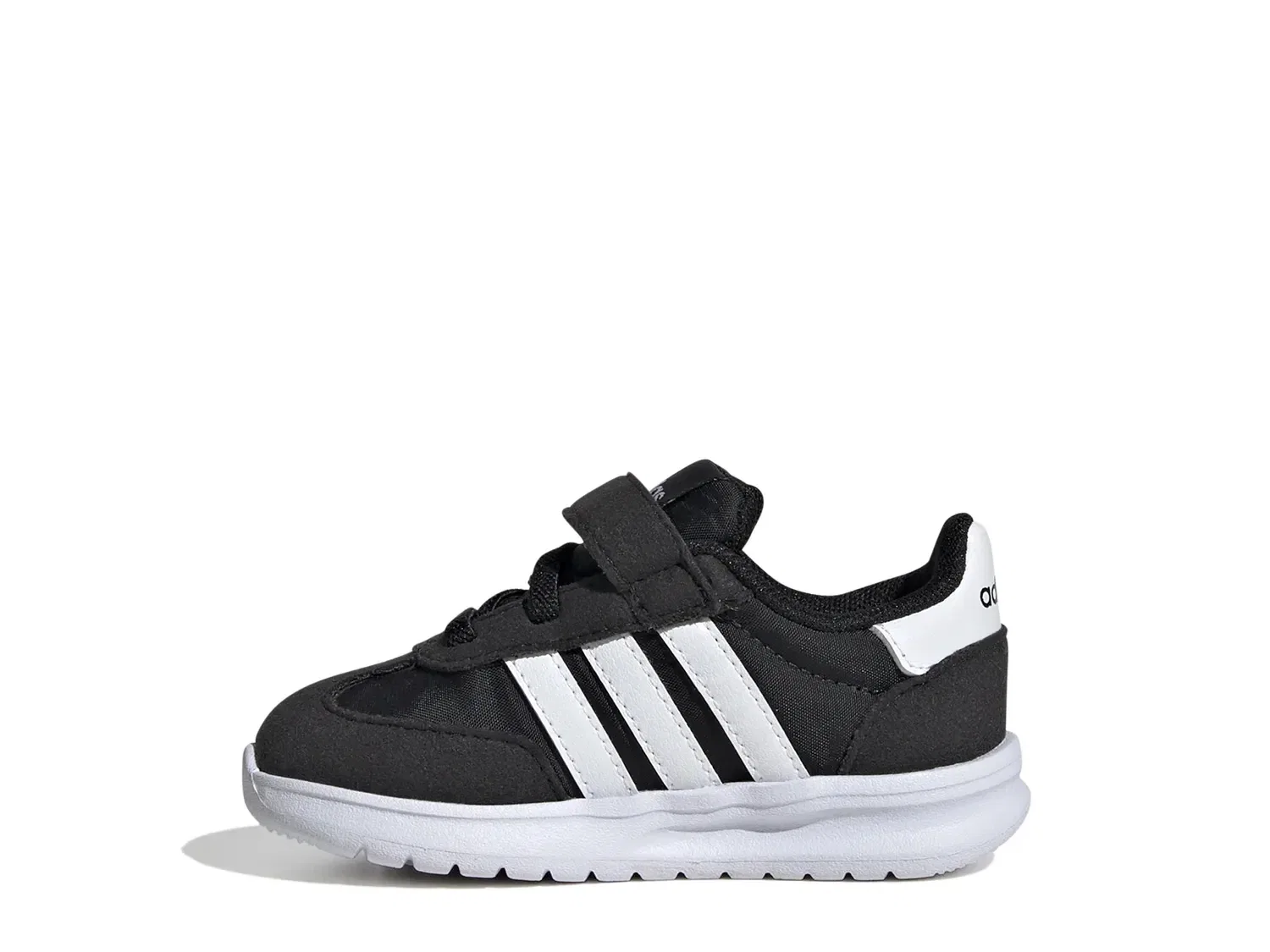 Кроссовки детские Run 70s 2.0, adidas, черно-белые — фото 2