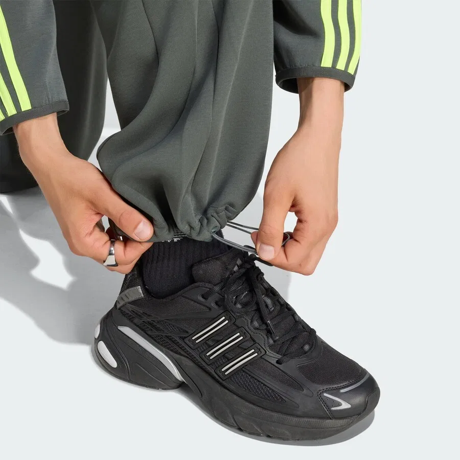 Свободные брюки Teamgeist 26 цвета лайм, темно-зеленый ADIDAS ORIGINALS — фото 4