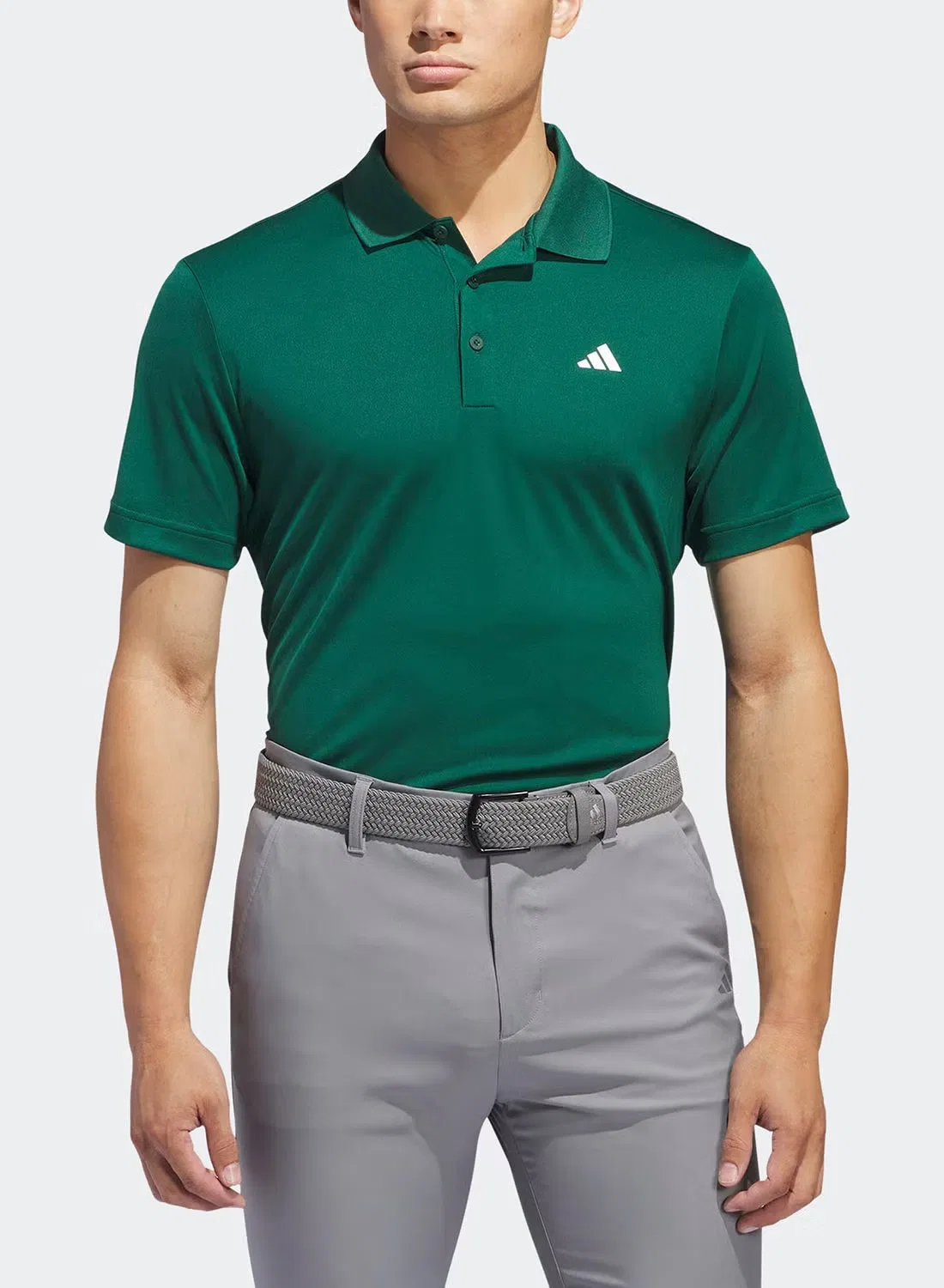 Поло для гольфа с коротким рукавом Adi Prf Lc Adidas, зеленый — фото 3