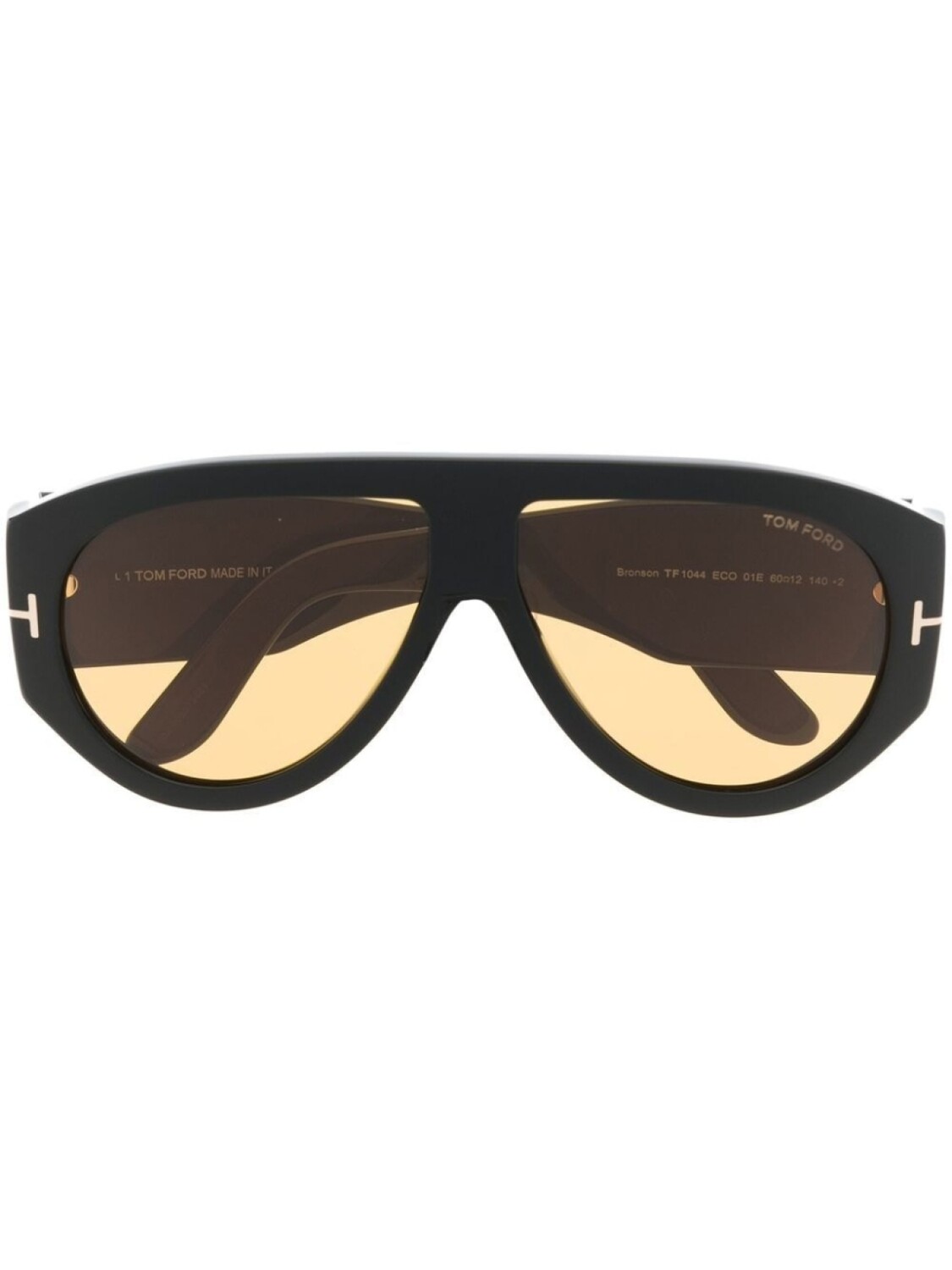 

TOM FORD Eyewear солнцезащитные очки-пилоты, черный