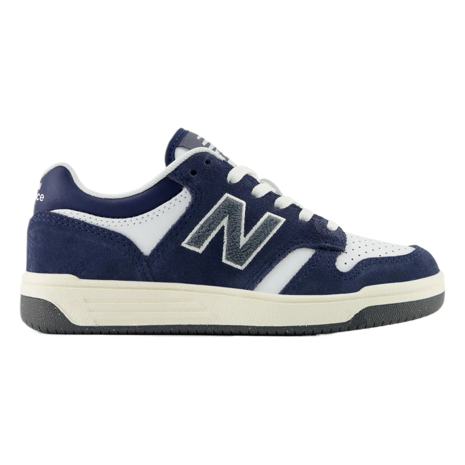 Детские баскетбольные кроссовки для мальчиков 480 V1 Lace-up New Balance, Nb 103 Bianco Nb Navy