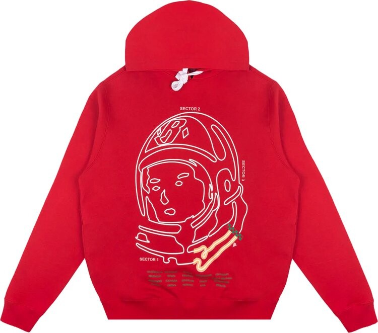 

Худи Billionaire Boys Club Trials Hoodie 'Red', красный