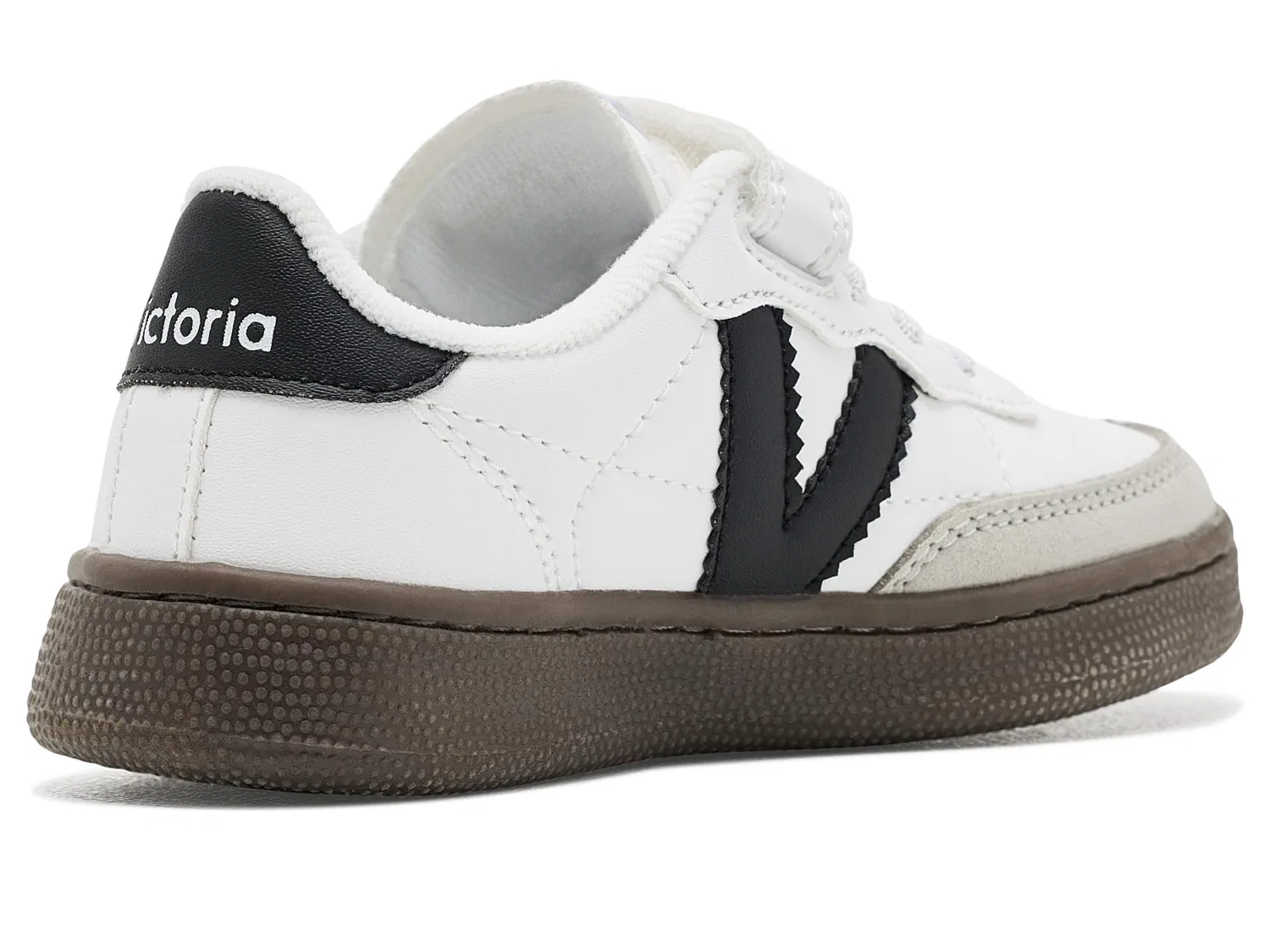 Кроссовки Oslo Leather Effect (для малышей, маленьких и больших детей) Victoria Kids, Blanco — фото 4
