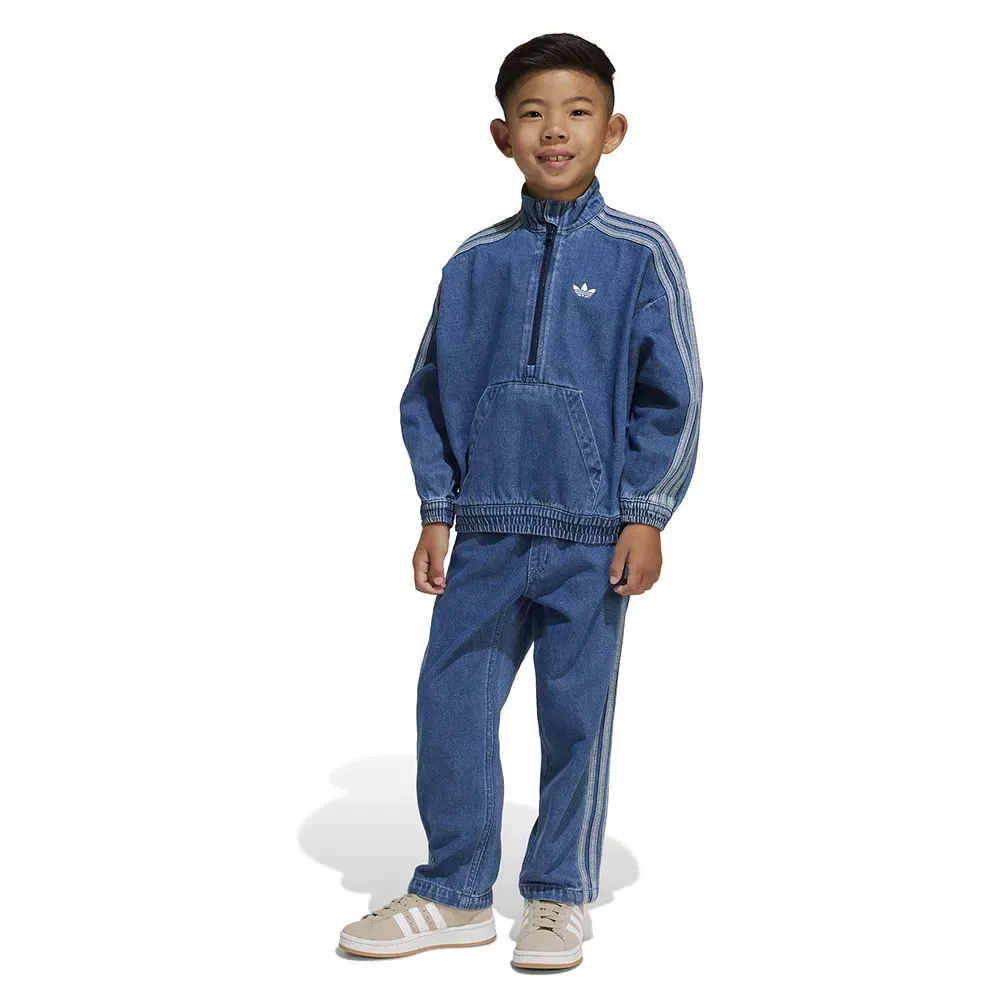 Комплект джинсового трикотажа Adidas Originals, синий