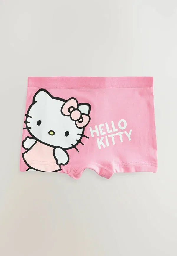 Комплект из 5 трусов с принтом Hello Kitty, модель Hipsters, Next, розовый/сиреневый — фото 2