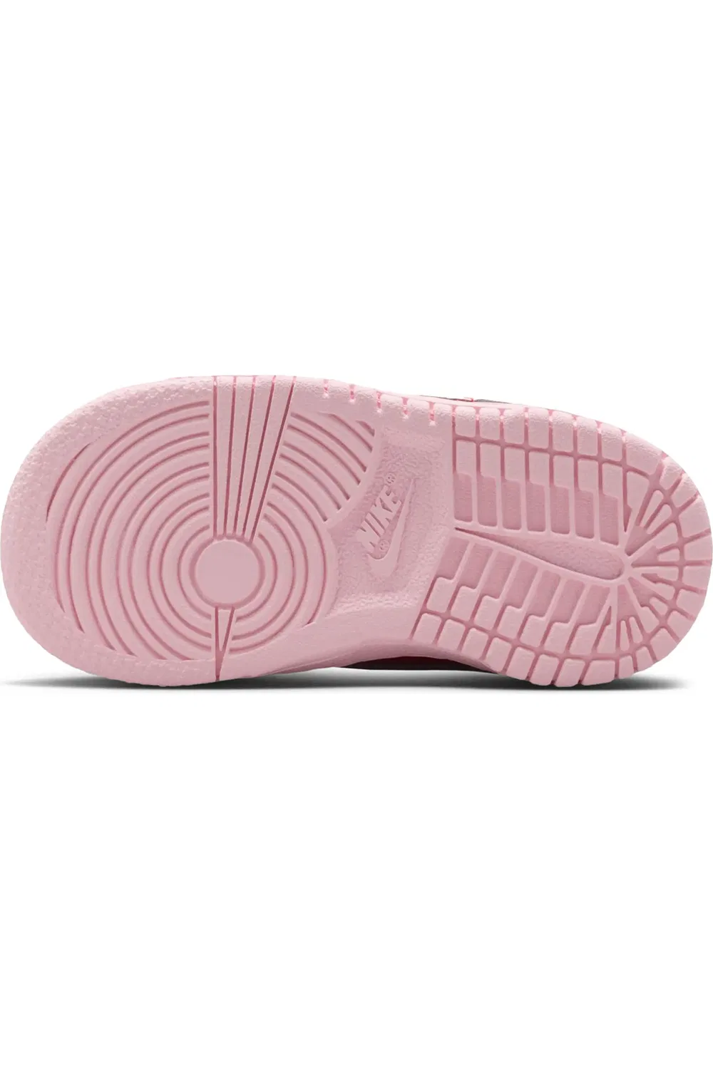 Кроссовки детские баскетбольные Dunk Low Nike, Pink Foam/White — фото 4