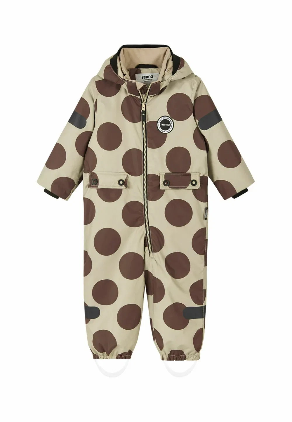 Комбинезон Tec Overall Marte Mid унисекс - дождевик Reima, Earthy Beige Dots