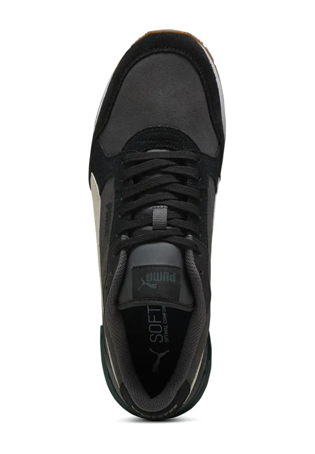 Детские кроссовки с замшевым верхом ST Runner v4 SD Puma, Grau — фото 3